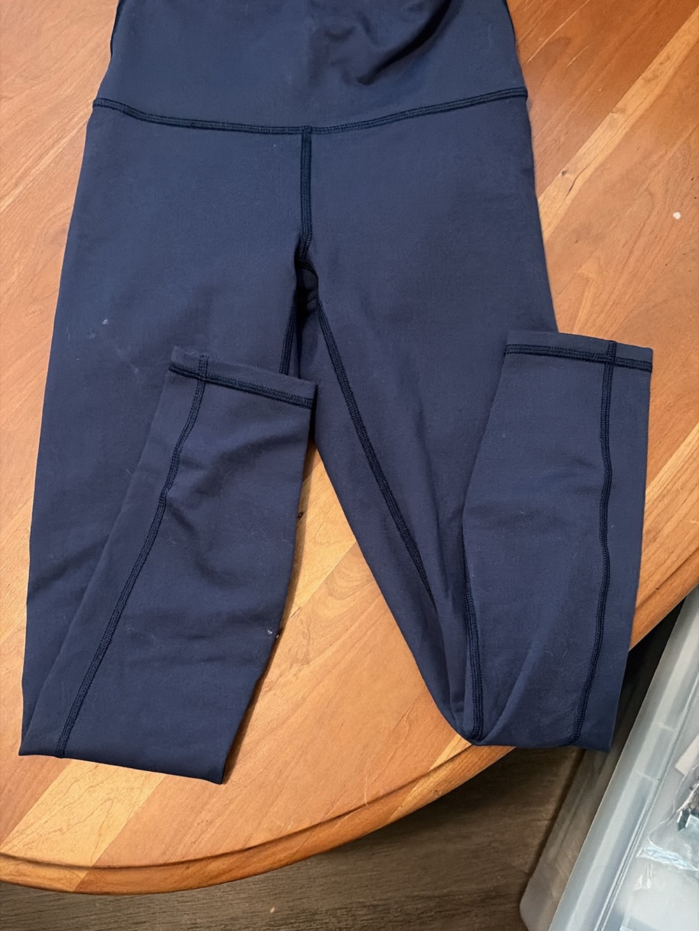 Fabletics Navy High-Waist Performance Leggings